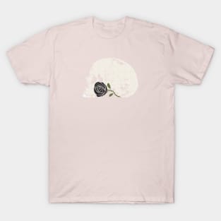 Vintage Skull and the Black Rose T-Shirt